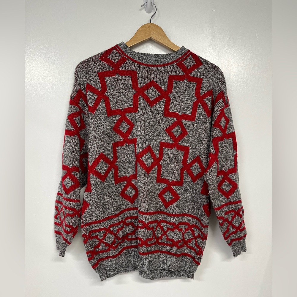 A. Benedetto‎ Vintage Geometric Sweater Mens Medium